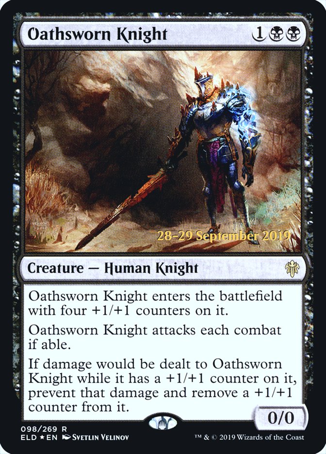 Oathsworn Knight [Throne of Eldraine Prerelease Promos] | Total Play