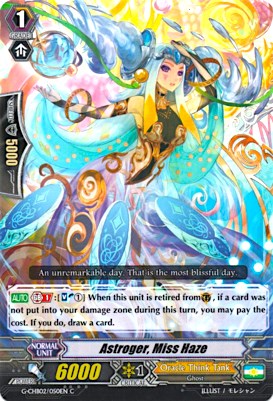 Astroger, Miss Haze (G-CHB02/050EN) [We ARE!!! Trinity Dragon] | Total Play