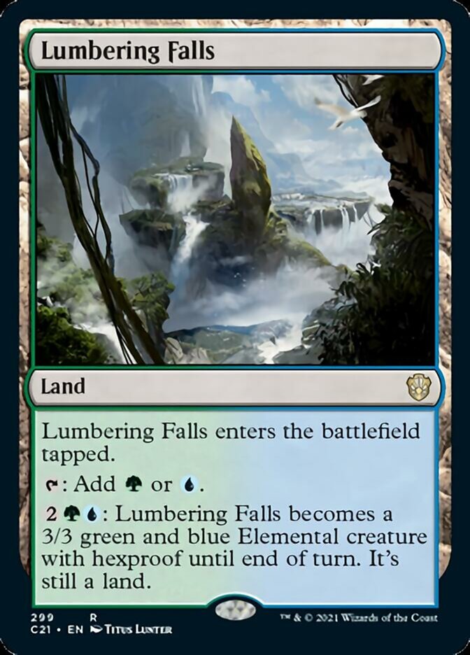 Lumbering Falls [Commander 2021] | Total Play