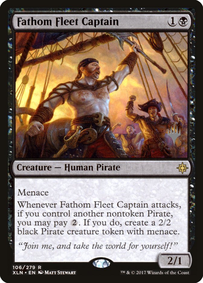 Fathom Fleet Captain (Promo Pack) [Ixalan Promos] | Total Play