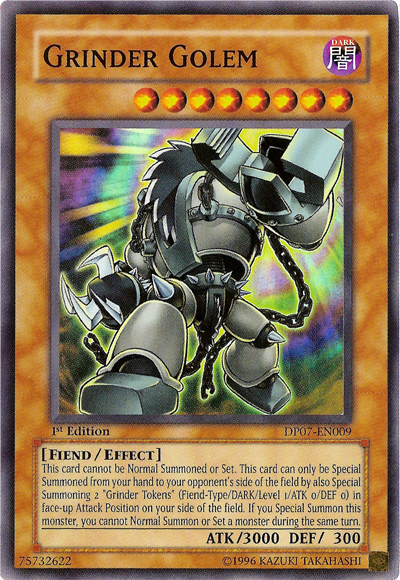 Grinder Golem [DP07-EN009] Super Rare | Total Play