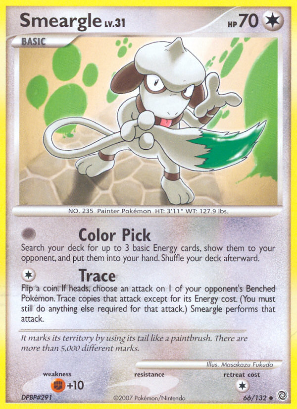 Smeargle (66/132) [Diamond & Pearl: Secret Wonders] | Total Play