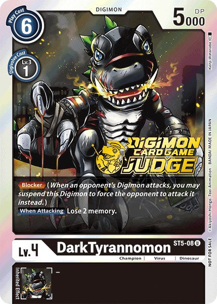 DarkTyrannomon [ST5-08] (Judge Pack 1) [Starter Deck: Machine Black Promos] | Total Play