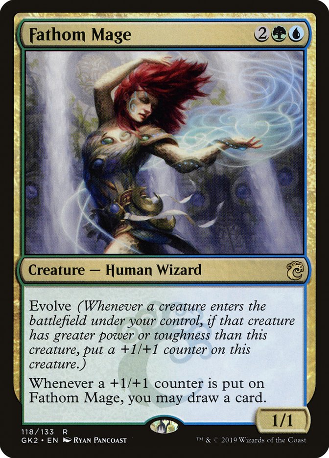 Fathom Mage [Ravnica Allegiance Guild Kit] | Total Play