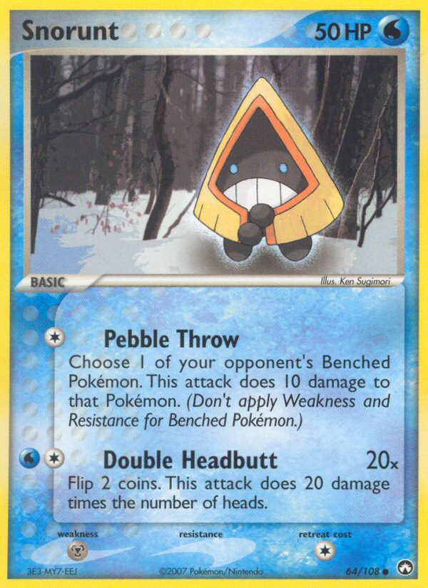 Snorunt (64/108) [EX: Power Keepers] | Total Play