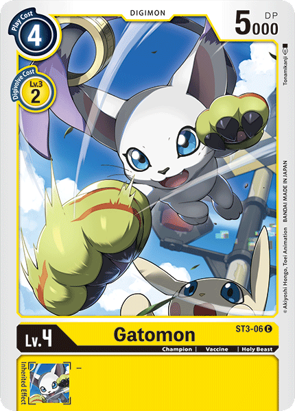 Gatomon [ST3-06] [Starter Deck: Heaven's Yellow] | Total Play