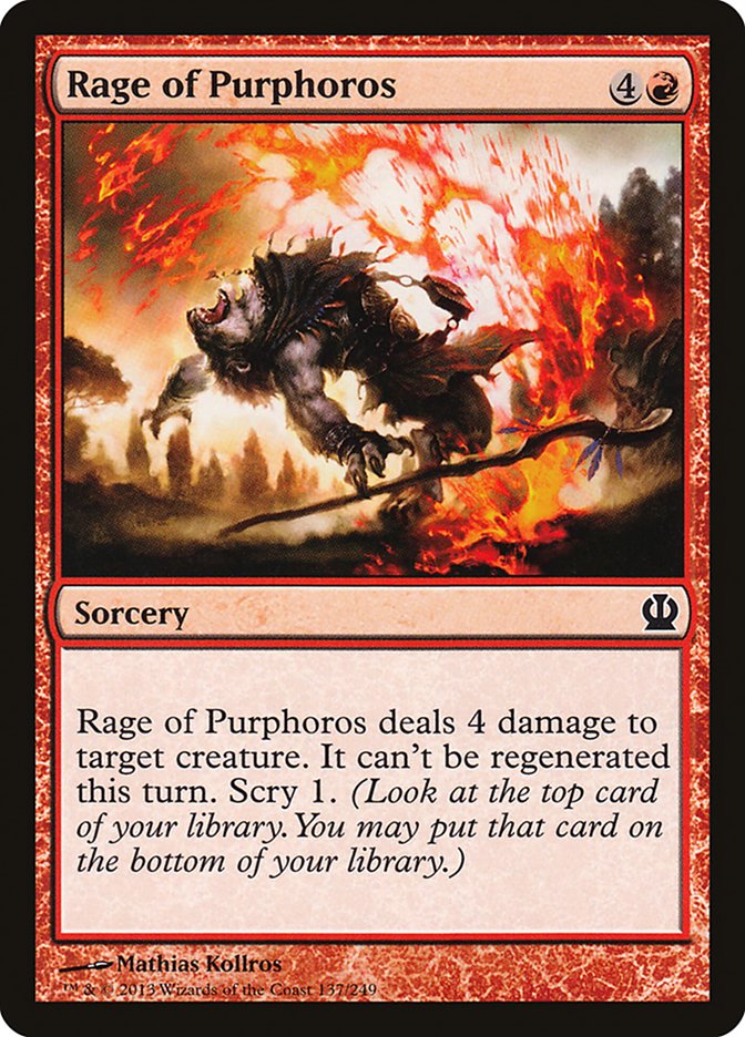 Rage of Purphoros [Theros] | Total Play