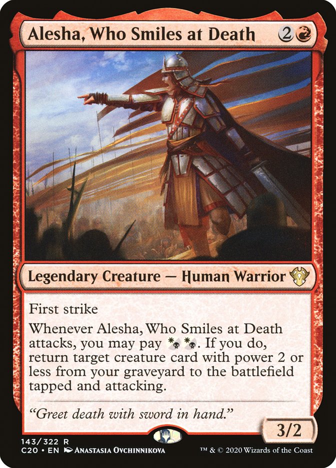 Alesha, Who Smiles at Death [Commander 2020] | Total Play
