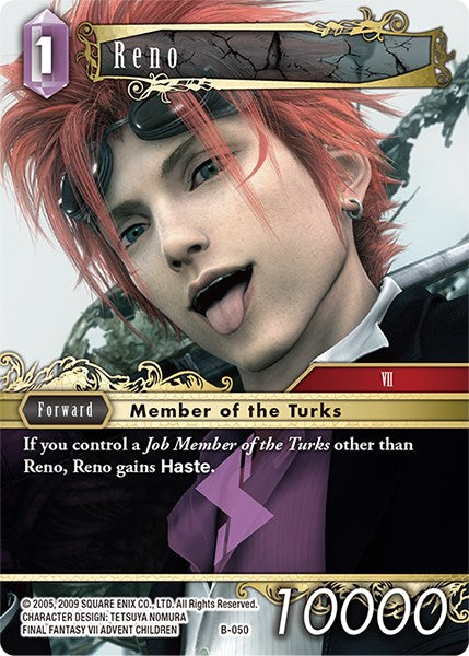 Reno [Boss Deck: Final Fantasy VII] | Total Play