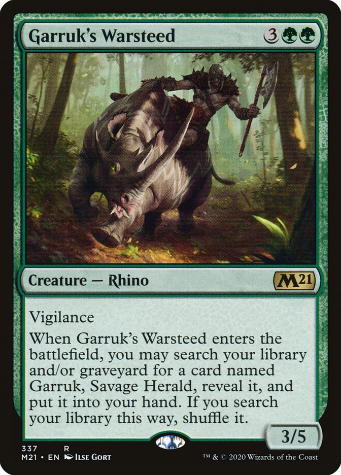 Garruk's Warsteed [Core Set 2021] | Total Play