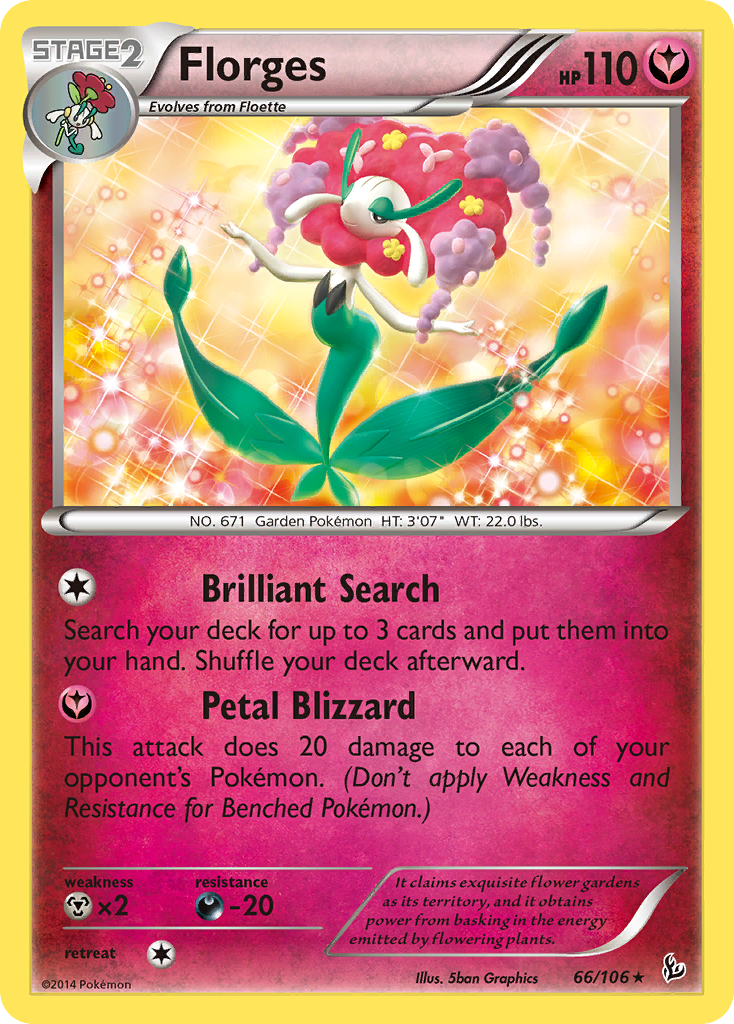 Florges (66/106) [XY: Flashfire] | Total Play