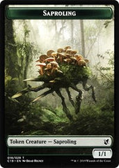 Saproling // Morph Double-Sided Token [Commander 2019 Tokens] | Total Play