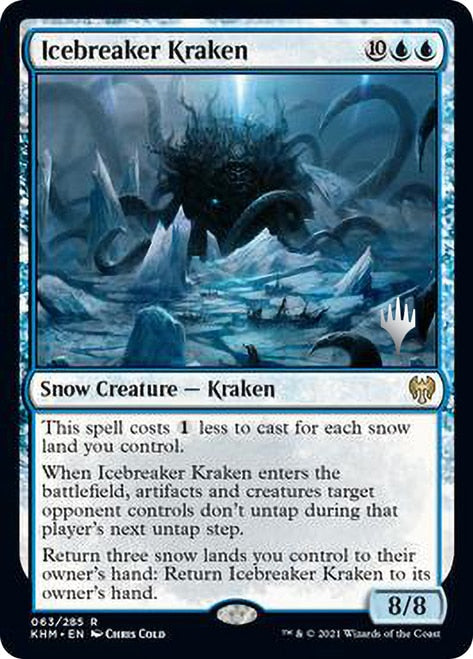 Icebreaker Kraken (Promo Pack) [Kaldheim Promos] | Total Play