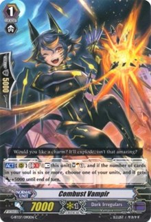 Combust Vampir (G-BT07/090EN) [Glorious Bravery of Radiant Sword] | Total Play