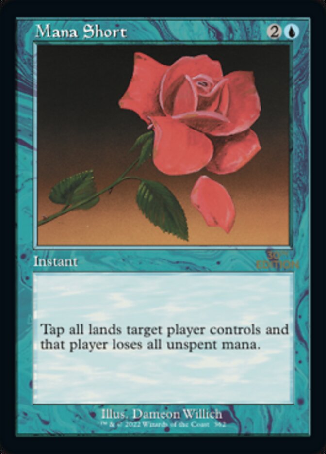 Mana Short (Retro) [30th Anniversary Edition] | Total Play
