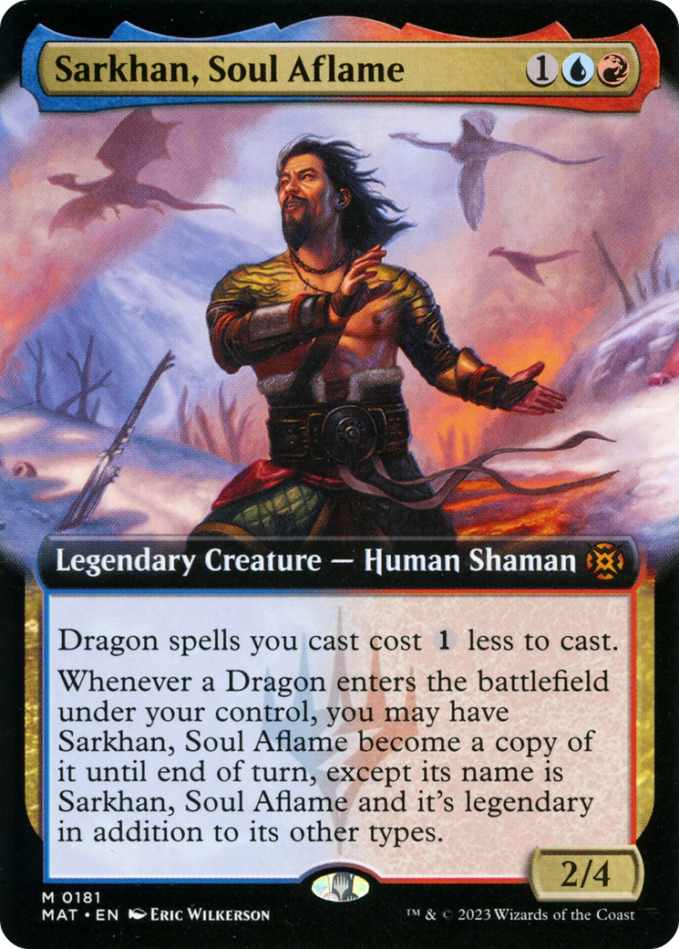 Sarkhan, Soul Aflame (Extended Art) [March of the Machine: The Aftermath] | Total Play