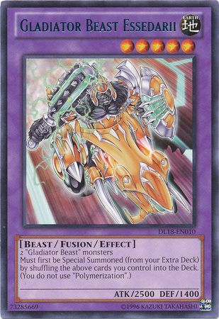 Gladiator Beast Essedarii (Blue) [DL18-EN010] Rare | Total Play