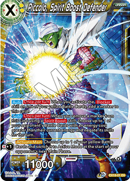 Piccolo, Spirit Boost Defender (EX18-01) [Namekian Boost] | Total Play