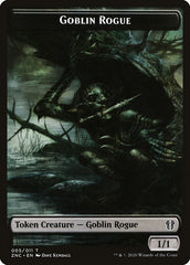 Faerie Rogue // Goblin Rogue Double-Sided Token [Zendikar Rising Commander Tokens] | Total Play