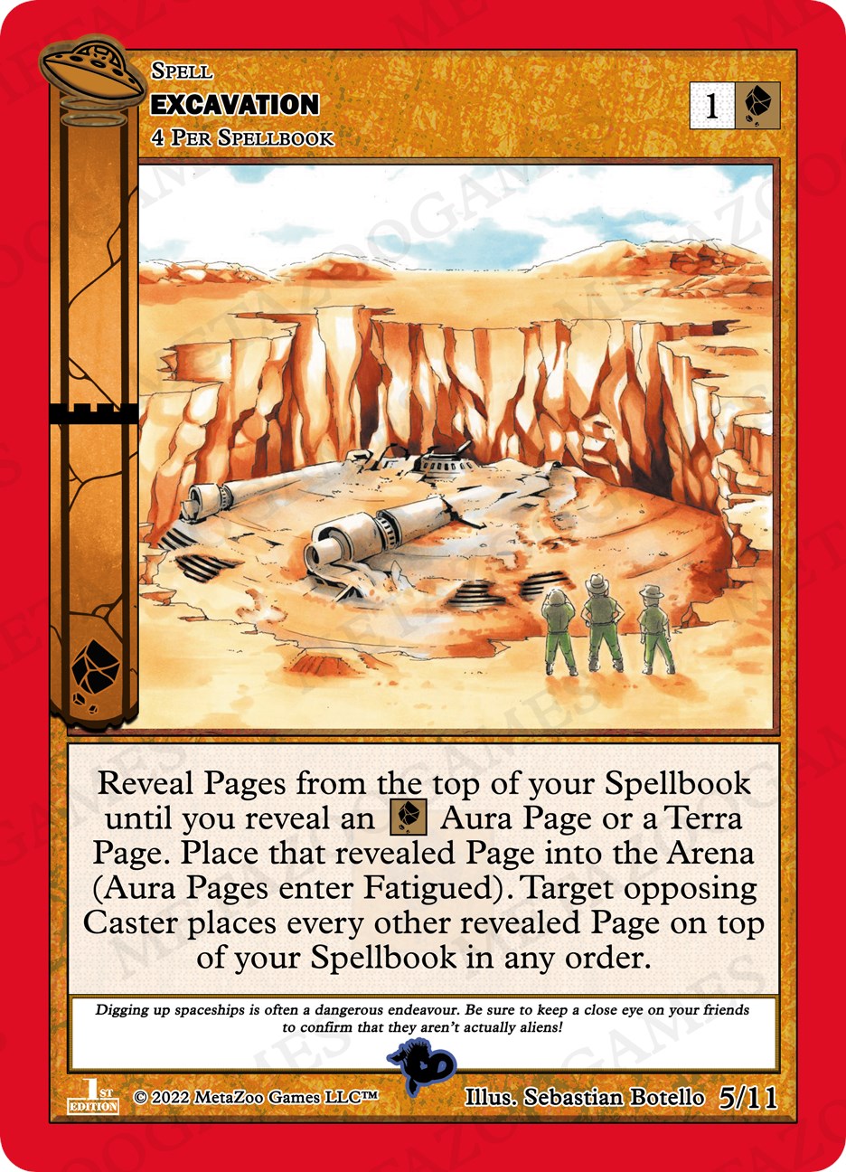 Excavation [Cryptid Nation: UFO First Edition Release Event Deck] | Total Play