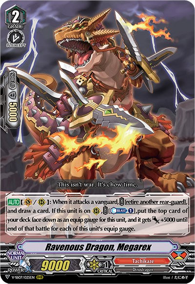 Ravenous Dragon, Megarex (V-SS07/025EN) [Clan Selection Plus Vol.1] | Total Play