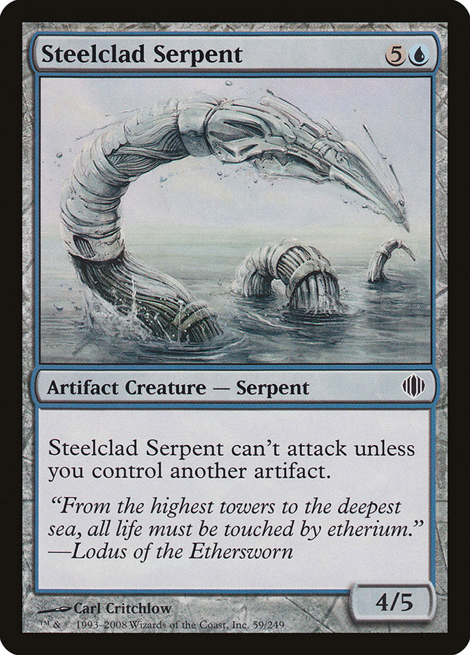 Steelclad Serpent [Shards of Alara] | Total Play