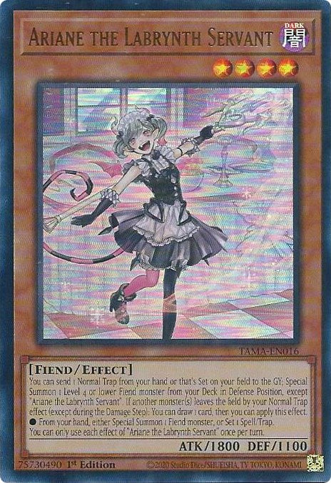 Ariane the Labrynth Servant [TAMA-EN016] Ultra Rare | Total Play