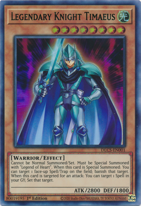 Legendary Knight Timaeus (Green) [DLCS-EN001] Ultra Rare | Total Play