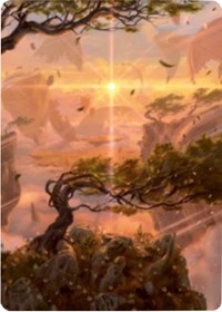 Windswept Heath Art Card [Zendikar Rising Art Series] | Total Play