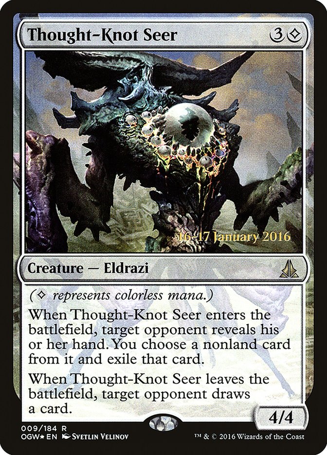 Thought-Knot Seer [Oath of the Gatewatch Prerelease Promos] | Total Play