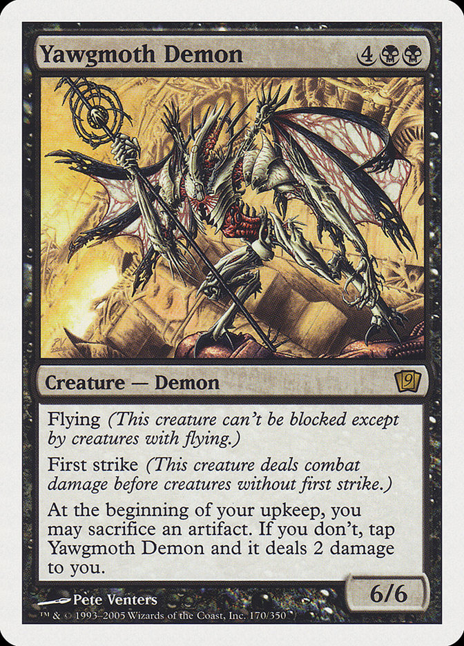Yawgmoth Demon [Ninth Edition] | Total Play