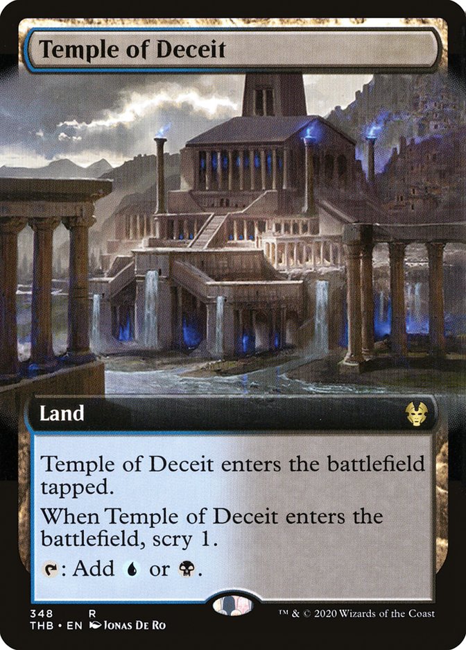 Temple of Deceit (Extended Art) [Theros Beyond Death] | Total Play