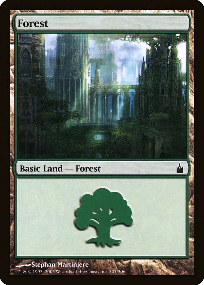 Forest (303) [Ravnica: City of Guilds] | Total Play