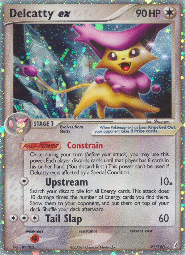 Delcatty ex (91/100) [EX: Crystal Guardians] | Total Play