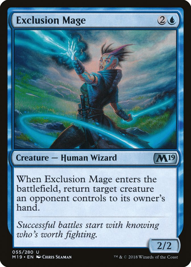 Exclusion Mage [Core Set 2019] | Total Play