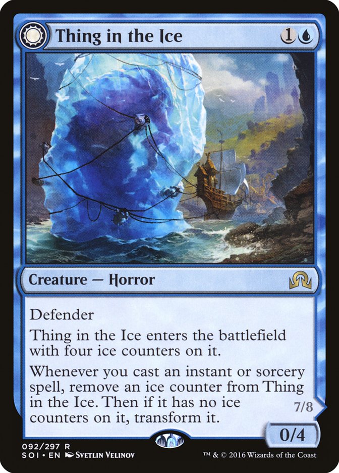 Thing in the Ice // Awoken Horror [Shadows over Innistrad] | Total Play