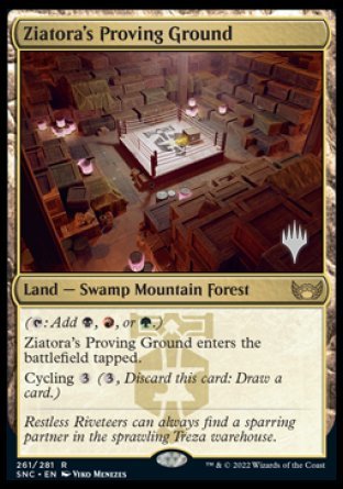 Ziatora's Proving Ground (Promo Pack) [Streets of New Capenna Promos] | Total Play