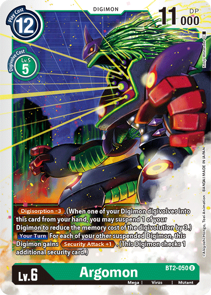 Argomon [BT2-050] [Release Special Booster Ver.1.5] | Total Play