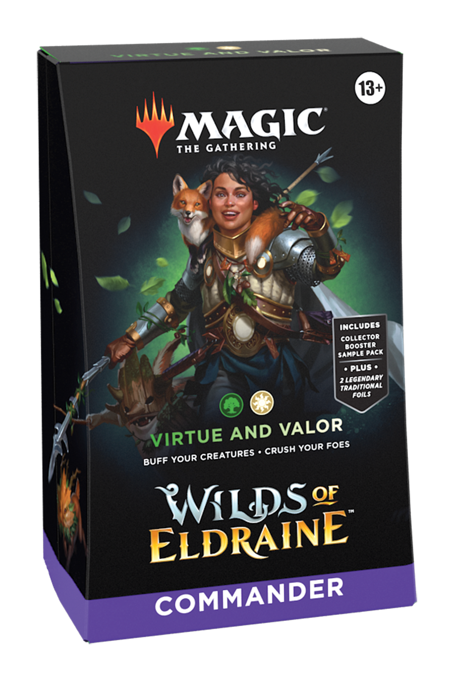 Wilds of Eldraine - Commander Deck (Virtue and Valor) | Total Play