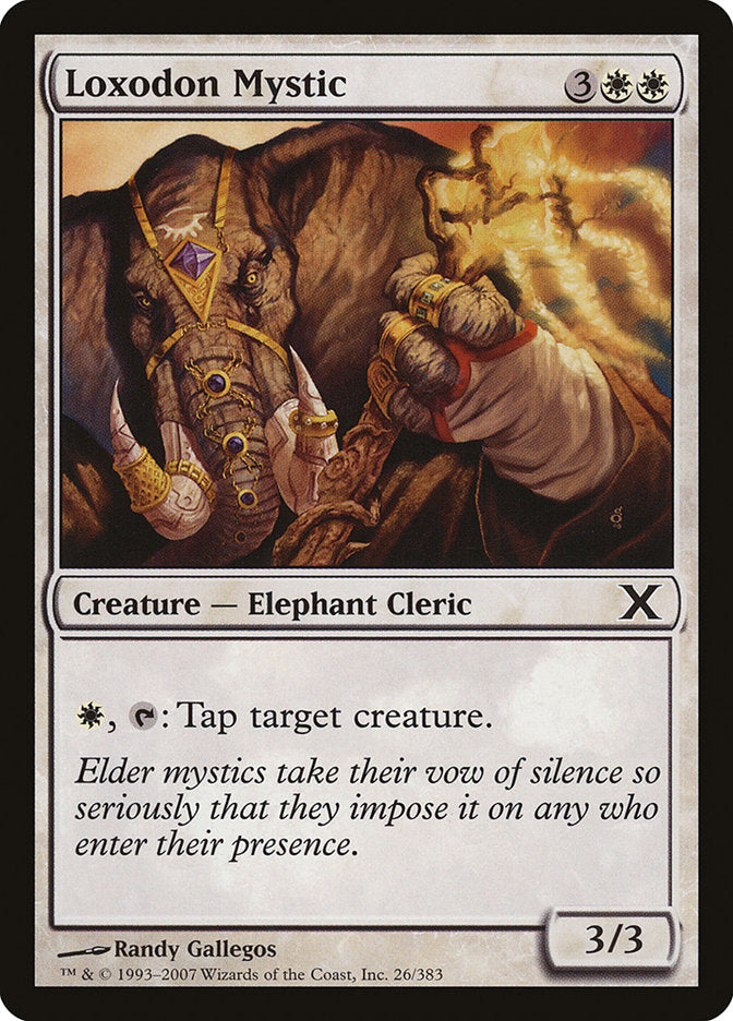 Loxodon Mystic [Tenth Edition] | Total Play