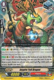 Inspire Yell Dragon (G-BT07/072EN) [Glorious Bravery of Radiant Sword] | Total Play