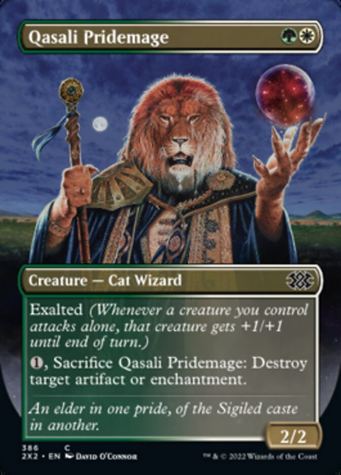 Qasali Pridemage (Borderless Alternate Art) [Double Masters 2022] | Total Play