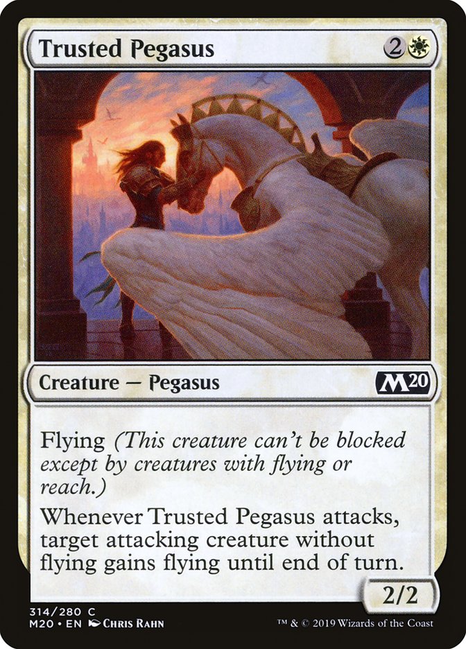 Trusted Pegasus [Core Set 2020] | Total Play