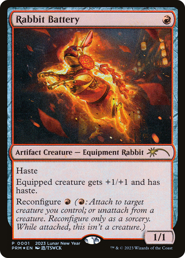 Rabbit Battery [Year of the Rabbit 2023] | Total Play