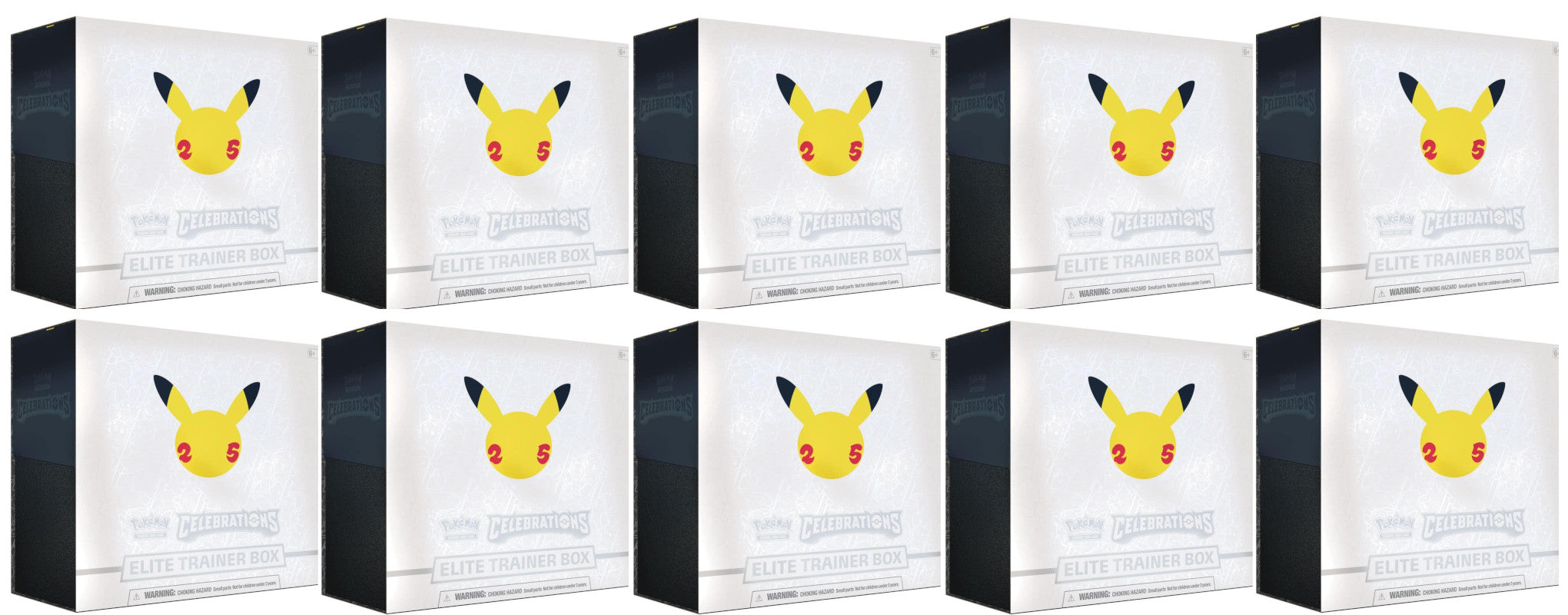 Celebrations: 25th Anniversary - Elite Trainer Box Case | Total Play