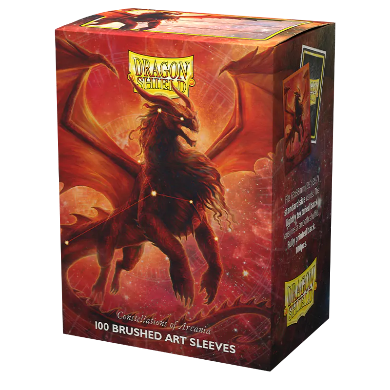 Dragon Shield: Standard 100ct Brushed Art Sleeves - Constellations (Rowan) | Total Play