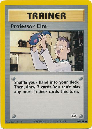 Professor Elm (96/111) [Neo Genesis Unlimited] | Total Play