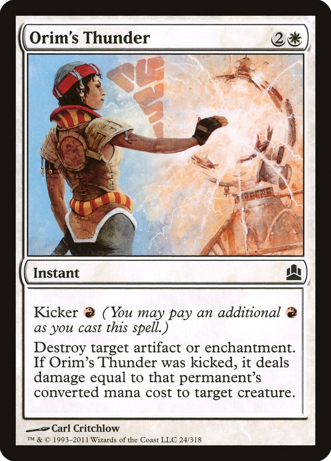 Orim's Thunder [Commander 2011] | Total Play