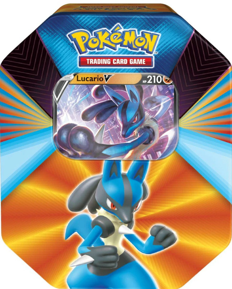 Sword & Shield: Vivid Voltage - V Forces Tin (Lucario V) | Total Play