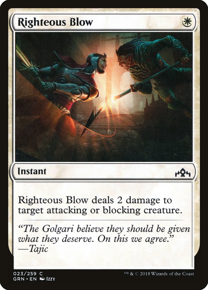 Righteous Blow [Guilds of Ravnica] | Total Play